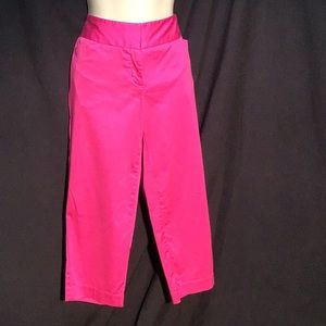Worthington Fuchsia modern fit capris size 8